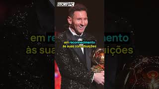 A Bola de Ouro 2023 é de Messi ⚽🏆 [upl. by Mab]