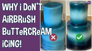 Doing This Makes Your Airbrushed Cakes Look SO MUCH BETTER [upl. by Reiche387]