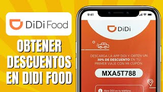 Cómo OBTENER Cupones De Descuento En DiDi Food [upl. by Lacee930]