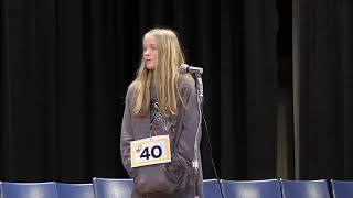 School District of Monroe 2024 Spelling Bee 11024 [upl. by Ahsaele]