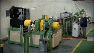 Meltech continuous rotary extrusion machine [upl. by Ocirne]