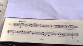 Violin Grade 4 Sight Reading No 8 Sostenuto [upl. by Gabriello]