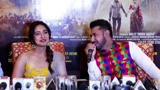 Ik Sandhu Hunda Si  Gippy Grewal Neha Sharma Roshan Babbal  Funny Press Conference  Chaska Tv [upl. by Farrish154]