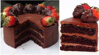 Best Vegan Chocolate Cake [upl. by Nevek]