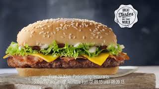 McDonalds  The Australian BBQ Supreme Great Tastes of the World TV Ad McDonald’s UK [upl. by Enimsaj]