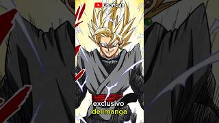 El Súper Saiyajin De Goku Black dbs mangadbs dbsuper gokublack [upl. by Justine]