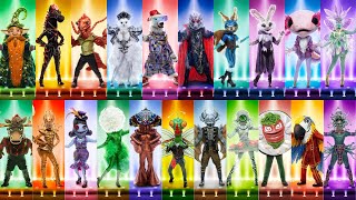 ALL SEASON 9 MASKED SINGER REVEALS 2023 [upl. by Yeca631]