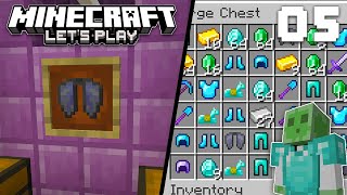 Minecraft Lets Play  Ep 5 INSANE END LOOT Minecraft 118 Caves amp Cliffs [upl. by Norel]