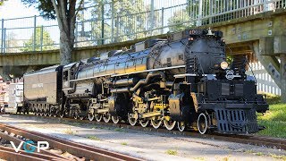 Union Pacific Big Boy 4005 Live Steam 725quot Gauge Locomotive in New Zealand [upl. by Hanschen]