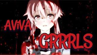 AViVA GRRRLS Nightcore Lyrics [upl. by Susan]