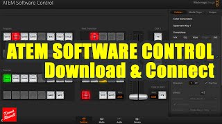 How to Download amp Connect ATEM Software Control ATEM Mini Pro Tutorial [upl. by Haisa978]