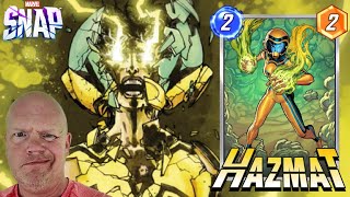 Hazmat My Thoughts Marvel Snap Gameplay Day 81 [upl. by Akehs]