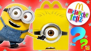 MCLANCHE FELIZ DO MEU MALVADO FAVORITO 3 DO JAPÃO Coleção 2017 Minions ハッピーセット 怪盗グルーのミニオン大脱走 [upl. by Ahsa485]