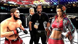 Ufc 4  Khabib Nurmagomedov Vs Azucena Tekken Ea Sports [upl. by Annie]