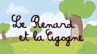 La fable de quotle renard et la cigognequot [upl. by Gresham]