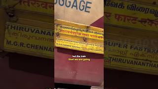 😱🚂indha superfast train normal train vida slow va pogutha ⁉️shorts indianrailways trainvideos [upl. by Heimer]