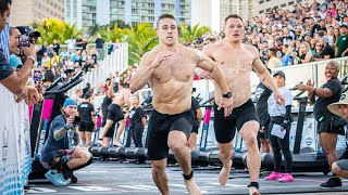 Elite Men — Row Swim Run — 2022 Wodapalooza [upl. by Oiragelo44]