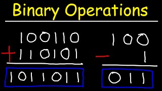 How To Add and Subtract Binary Numbers  Computer Science [upl. by Odicalp871]