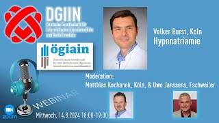 Webinar Elektrolytstörungen in der Notfall und Intensivmedizin Hyponatriämie [upl. by Roger]