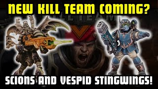 NEW Kill Team New Vespid Stingwings vs New Tempestus Scions [upl. by Eidnar830]