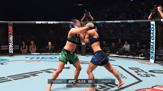 UFC Flyweight Main Card Molly Mccann vs Paige VanZant [upl. by Ossie]