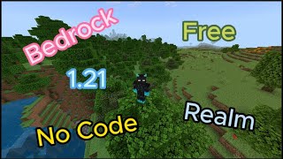 JOIN MY FREE MINECRAFT REALM 121 2024 MCPE PS5 XBOX PC [upl. by Davon755]