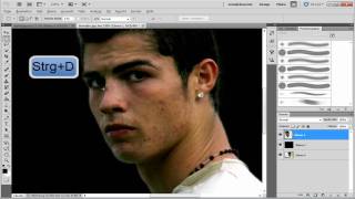 Adobe Photoshop CS5  Ausschneiden Deutsch 3 [upl. by Meldon]