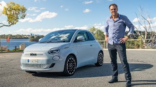 2024 Fiat 500e Review Alex Forrest Test Drives through Mosman Park [upl. by Ttenneb629]