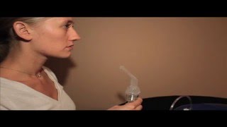 How to use a NebulizerCompressor Device for Inhalation Treatment [upl. by Adnahsam]