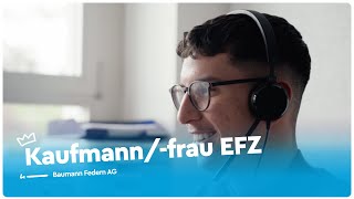 Ausbildung als Kaufmannfrau EFZ in der Baumann Federn AG  Lehrstellenvideo  Yousty [upl. by Barton]