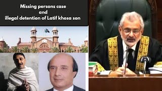 Missing persons case  Illegal detention Of Khurram Latif Khosa amp Jamshed Dasti [upl. by Kenti545]