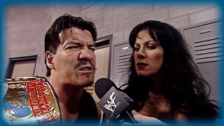 Chyna amp Eddie Guerrero react to Chris Benoits attack on RAW SmackDown July 06 2000 [upl. by Westfall]