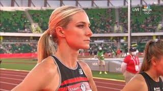 Womens 3000m Steeplechase Finals  US Olympic Trials 2021  Emma Coburn VS Courtney Frerichs [upl. by Nodnnarb924]