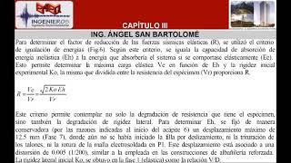 02 MUROS DE DUCTILIDAD LIMITADA  INVESTIGACIÓN DEL ING SAN BARTOLOMÉ [upl. by Lough]