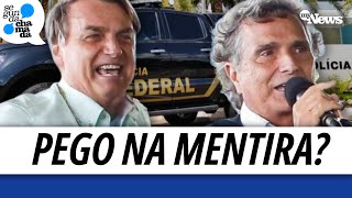 VEJA PF DIZ QUE BOLSONARO MENTIU SOBRE TER GUARDADO JOIAS NA FAZENDA DE NELSON PIQUET [upl. by Ahsetel428]