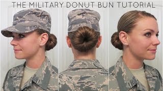 Military Donut Bun Tutorial [upl. by Sudnak]