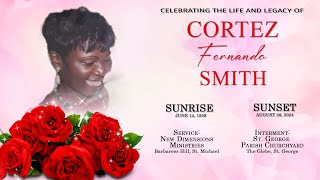 Celebrating the Life amp Legacy of Cortez Fernando Smith [upl. by Suivatra]