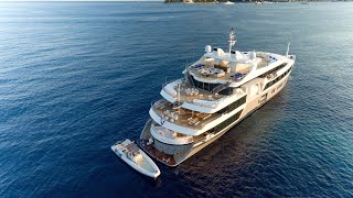 MY Serenity  Luxury yacht charter in Greece [upl. by Ahcim827]