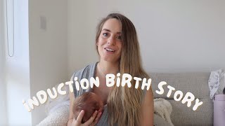 Induced Vaginal birth story  No epidural  full induction experience at 41 Weeks [upl. by Kcirdor]