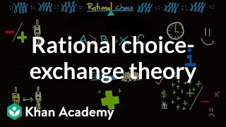 Rational choiceexchange theory  Society and Culture  MCAT  Khan Academy [upl. by Goddard]