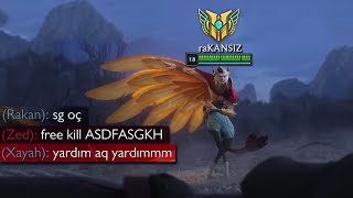 LOL XAYAH SİNEMATİK AMA CHAT DAHİL [upl. by Pease]