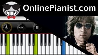 John Lennon  Imagine  Piano Tutorial [upl. by Syck659]