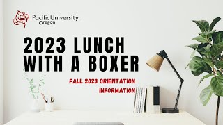 2023 Lunch with a Boxer Fall Orientation Information [upl. by Assi]