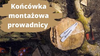 👉 Końcówka montażowa występująca w prowadnicy pilarki ⛓ [upl. by Orlando]