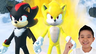 How to Unlock Super Sonic and Shadow in Sonic Movie Experience CKN Gaming [upl. by Assillim]