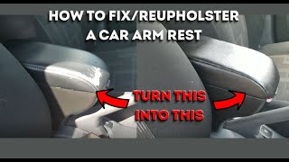 How to Build a Car Custom Center Console Armrest Storage Box ✔ [upl. by Kippy65]