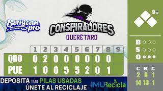 Conspiradores de Querétaro vs Pericos de puebla [upl. by Tamera]