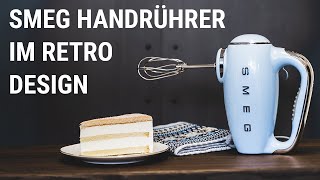 Smeg Handrührer Test des brandneuen Retro Handmixers [upl. by Calen]