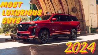 5 Most Luxurious Large SUVs for 2024 and 2025 [upl. by Weidner]