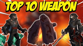 CORRUPTED DUNGEON TOP CURRENT 10 META WEAPON  BEST SOLO WEAPONS 2024  Albion Online [upl. by Isleen]